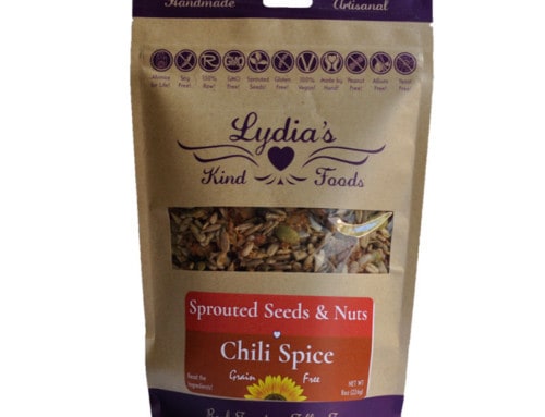 NEW! Sprouted Seed and Nuts Chili Spice!
